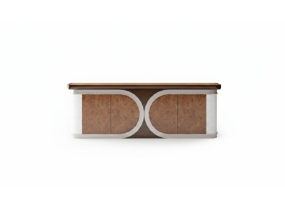 Elegante braune Holz-Konsole im zeitlosen Design