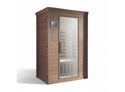 Infrarotsauna Saunakabine Sauna Lichtsauna Heimsauna Designsauna 120x100 cm