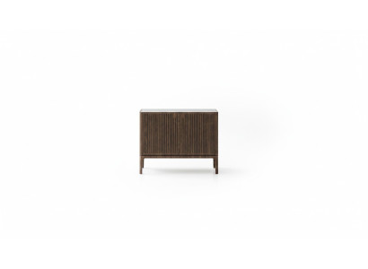 Elegantes braunes Holz Sideboard im modernen Design
