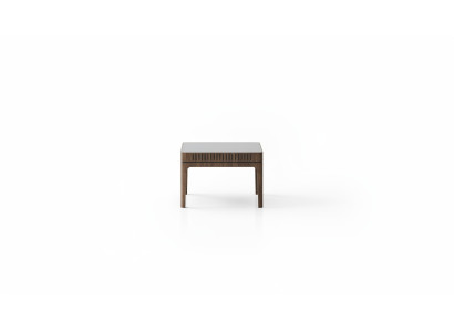 Beistelltisch Holz Braun Elegant Modern