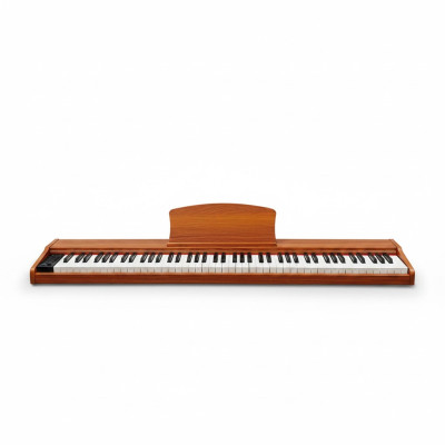 Digital piano with USB connection for music programs