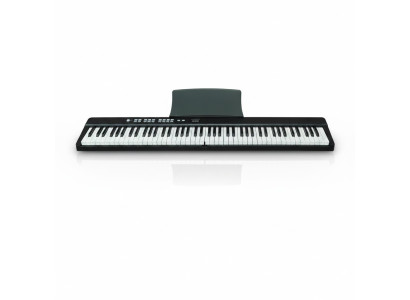 Portable digital piano with 88 keys: Bluetooth, app connection, and microphone connection