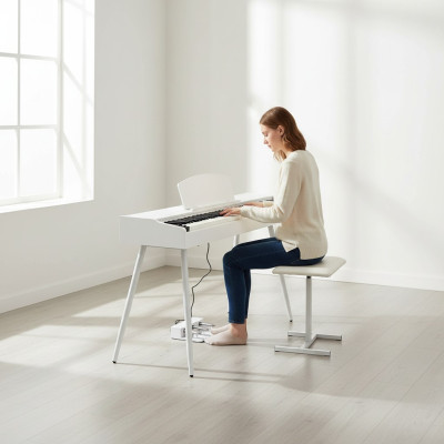 Digital piano white