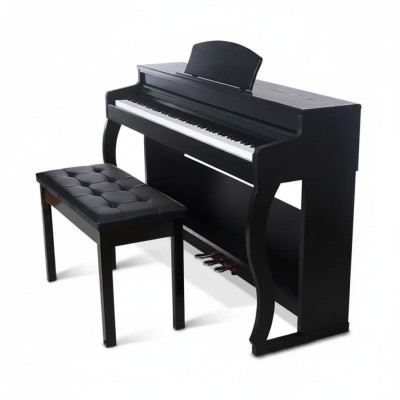 Digital piano lucios black for home