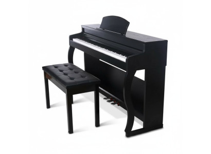 Digital piano lucios black for home