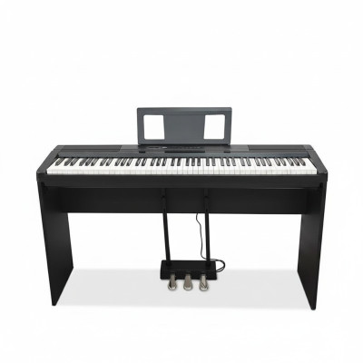Black digital piano