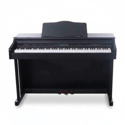 Digital piano with glossy surface