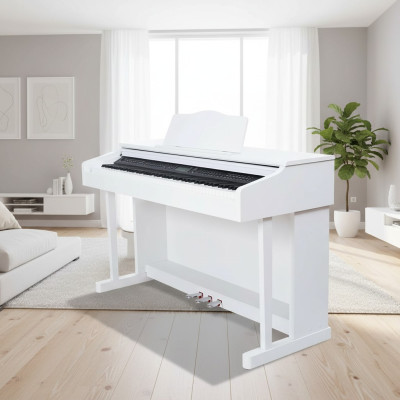 Digital piano stage piano in white