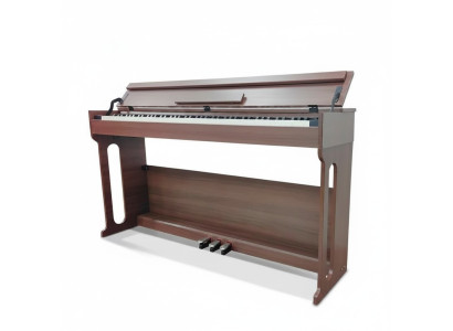 Digital piano for home use 137 cm brown