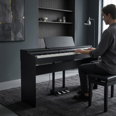 Digital piano for home 137 cm Black