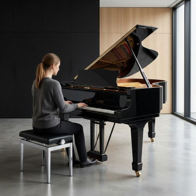 Digital piano Mustat