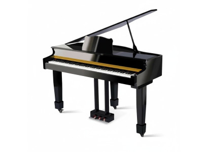 Digital piano Mustat