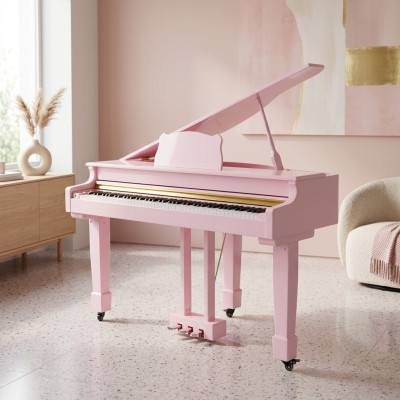 Digital pink piano