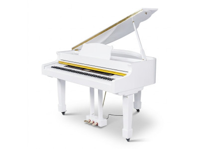 White piano