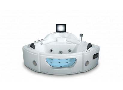Hydromassagewanne Blubberbad Whirlpool Spa-Bad Whirlwanne 150x150 cm
