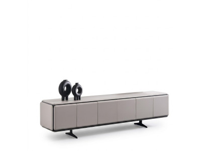 Moderner TV-Ständer aus Holz in Beige für eleganten Wohnstil