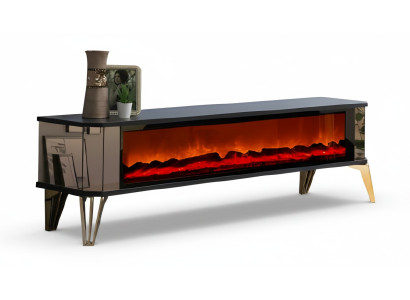 Luxuriöser Fernsehschrank mit Gehäuse aus melaminbeschichteter Holzfaserplatte