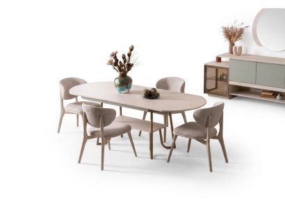 Elegantes Esszimmer-Set – Komfort und modernes Design.
