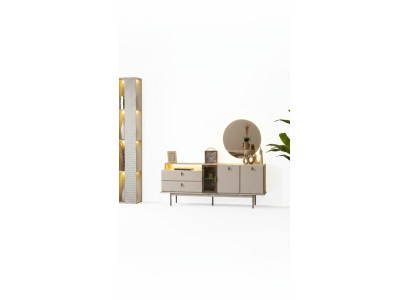 Sideboard mit Spiegel Lakonisches Design für Ihr Esszimmer