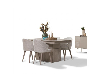 Esszimmer-Set Harmonie von modernem Stil und Gemütlichkeit