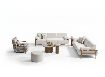 Wohnzimmer-Set Wärme und Gemütlichkeit in jedem Element