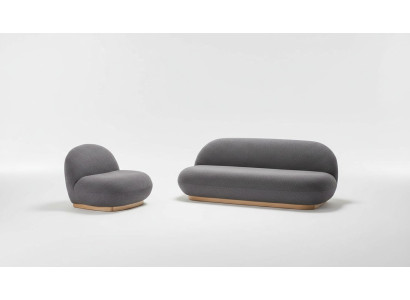 Design-Highlight – Set aus Sofa und Sessel