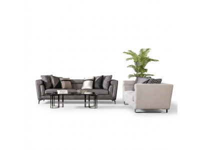 Sofagarnitur 4 3  Sitzer Set Design Sofa Polster Couchen Couch Modern Hochwertig