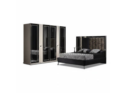 Modern Kleiderschrank Luxus Schrank Holz Schlafzimmer Möbel Design Weiß