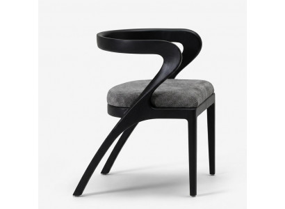 Stuhl Modern Schwarz Bequem Esszimmerstuhl Design Luxus Polster