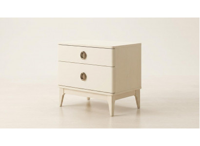 Nachttisch Holz Modern Mit Aufbewahrung Beige Bequem Stilvoll