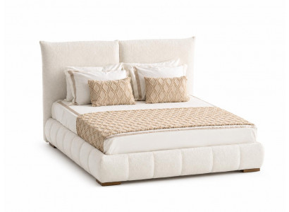 Elegantes Polsterbett für ein gemütliches und modernes Schlafzimmer