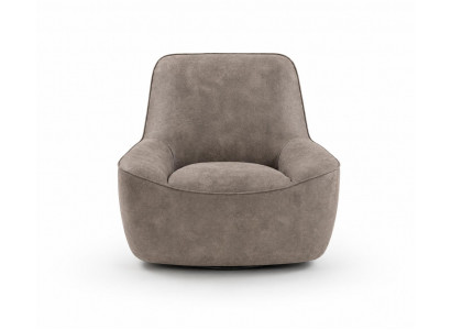 Modernes Sessel in Beige mit weichem Sitzkomfort und elegantem Design