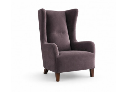 Eleganter Lesesessel mit hoher Lehne und Komfortsitz Sessel Ohrensessel