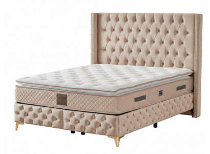 Hochwertiges Designer Polsterbett Exklusives Schlafbett Doppelbett