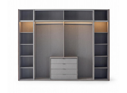 Kleiderschrank Modern Schwarz Elegant Schrank Garderobenschrank