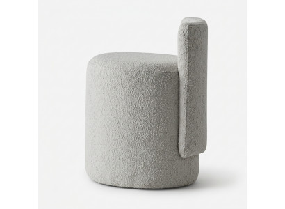 Hocker Modern Beige Elegant Hocker Polsterhocker Sitzhocker Stuhl