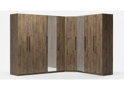 Moderner Eckschrank mit großzügigem Stauraum und Design