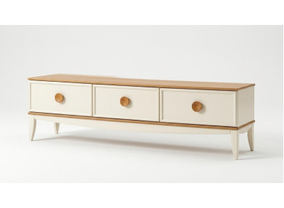 TV Board Stil modern beige praktisch Wohnzimmer geräumig komfortabel