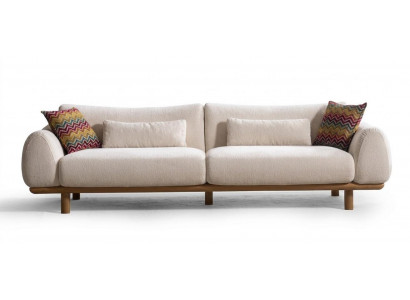 Sofa bequem groß weich geräumig schön moderner Stil weiß