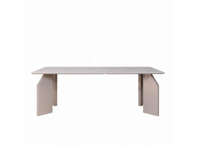 Esstisch Modern Graubeige Elegant Wohnzimmertisch Küchentisch