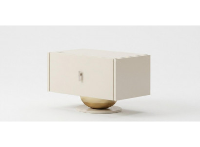 Nachttisch Holz Modern Mit Aufbewahrung Beige Bequem Stilvoll