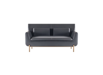 Sofa grau modern elegant funktional ergonomisch vielseiti