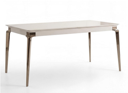 Esstisch Modern Weiß Prestigeträchtig Edel Monumental Minimalistisch