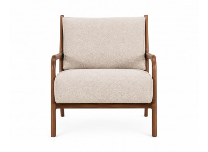 Italienisches Sessel Wohnzimmer Weicher Polstersessel im modernen Stil