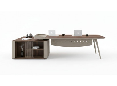 Eleganter Schreibtisch Büro Design Luxus Arbeitsplatz