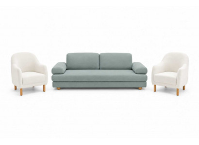 Moderne Sofa set 3+1+1 Sitzer weiche Möbel elegantes Wohnzimmerset