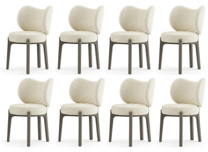 Stühle Stil modern beige praktisch kompakt weich bequem komfortabel