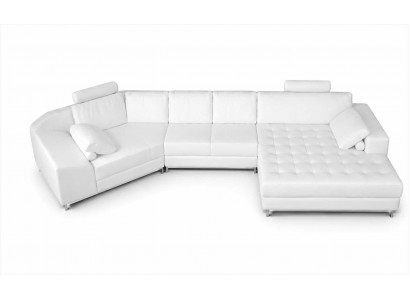 Großes Ecksofa L-form im modernen Stil Sofa Wohnzimmer Polstermöbel *