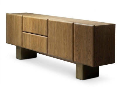 Sideboard moderner Designer Stück Braun Büromöbel Wohnzimmer