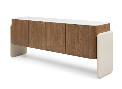 Sideboard moderner Designer Stück Braun Büromöbel Wohnzimmer